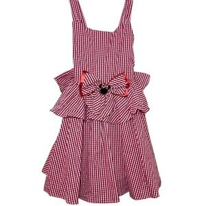 Disney Red Checkered Kids Dress